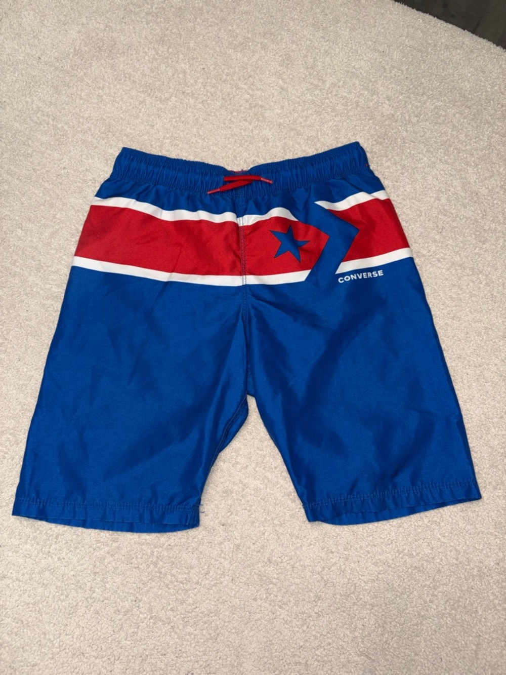 Converse Boys Americana Swim Trunks - Size Medium (10-12)